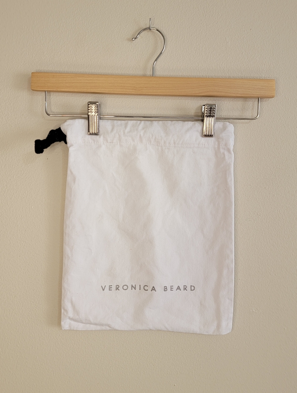 Veronica Beard White Branded Dust Bag